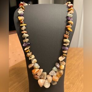Semi Precious Stone Necklace